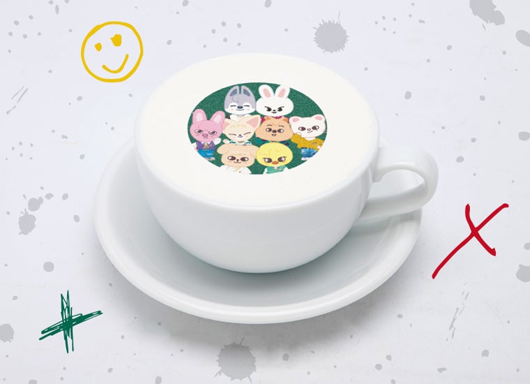 ●SKZOO CAFE LATTE 790 yenes (869 yenes con impuestos incluidos)